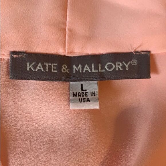 Kate & Mallory sleeveless blouse size large - Picture 7 of 9